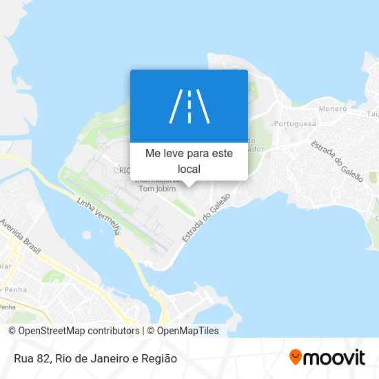 Rua 82 mapa