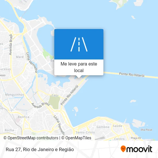 Rua 27 mapa