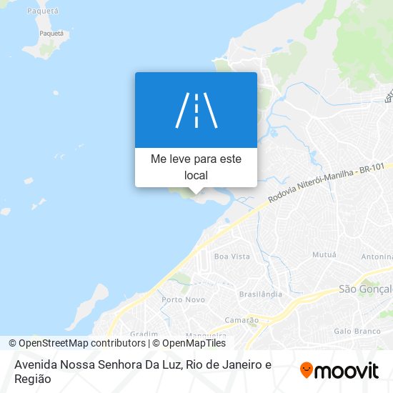 Avenida Nossa Senhora Da Luz mapa