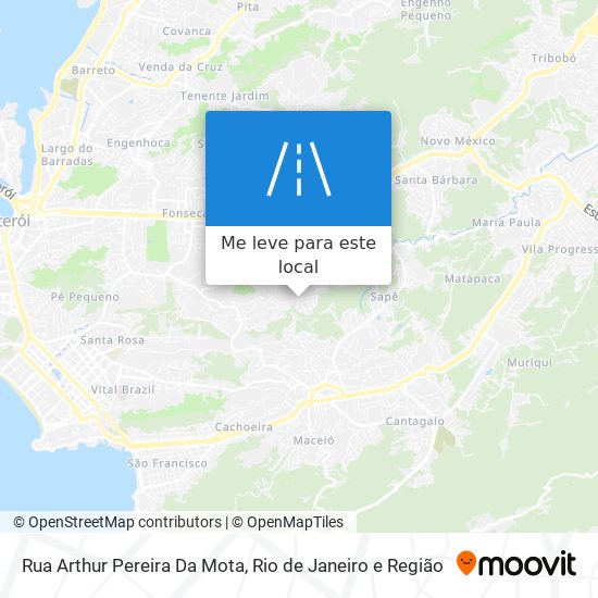 Rua Arthur Pereira Da Mota mapa