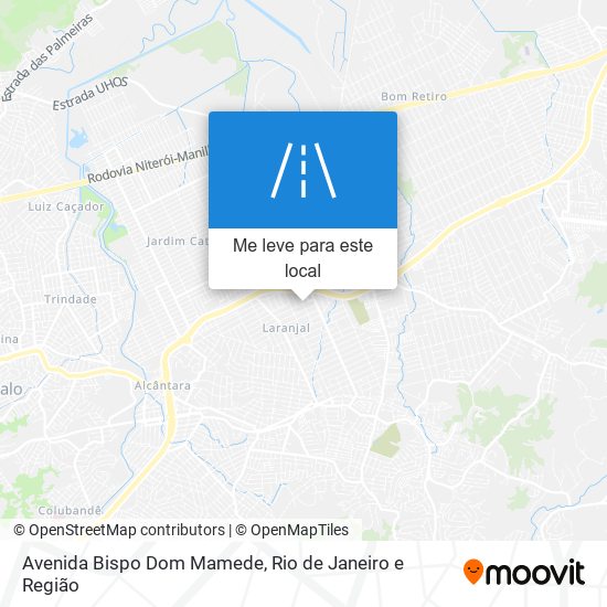 Avenida Bispo Dom Mamede mapa