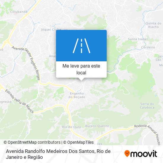 Avenida Randolfo Medeiros Dos Santos mapa