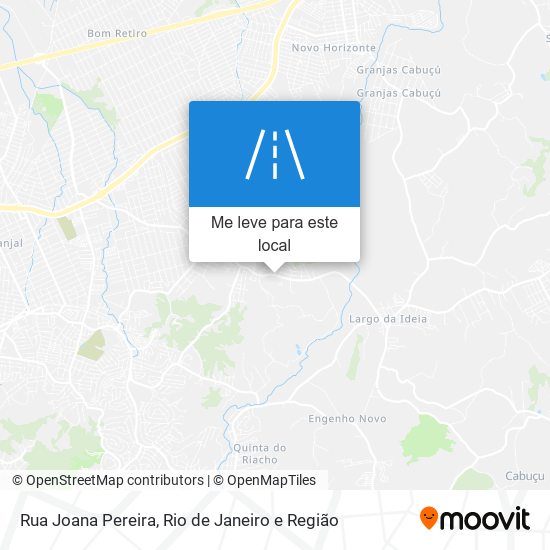 Rua Joana Pereira mapa