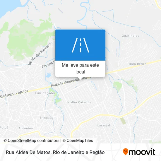 Rua Aldea De Matos mapa