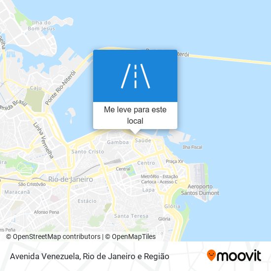 Avenida Venezuela mapa