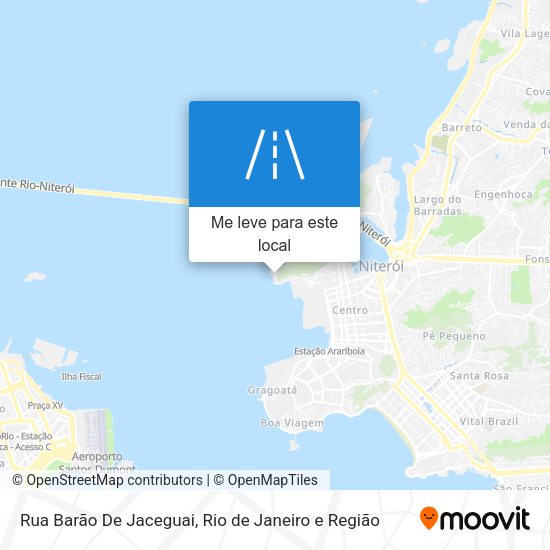 Rua Barão De Jaceguai mapa