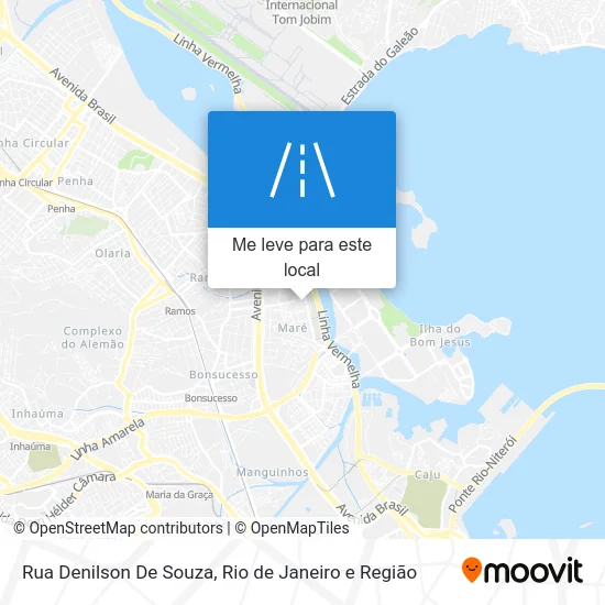 Rua Denilson De Souza mapa