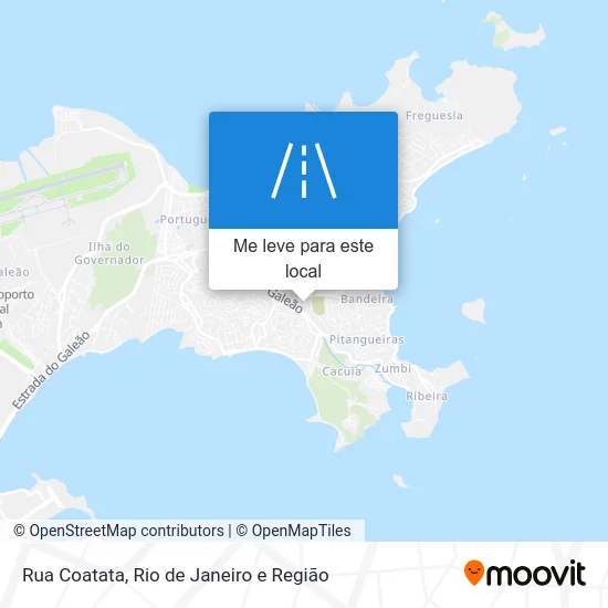 Rua Coatata mapa