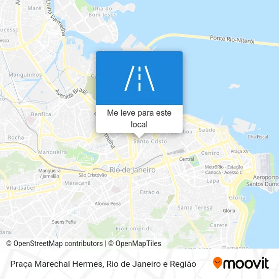 Praça Marechal Hermes mapa