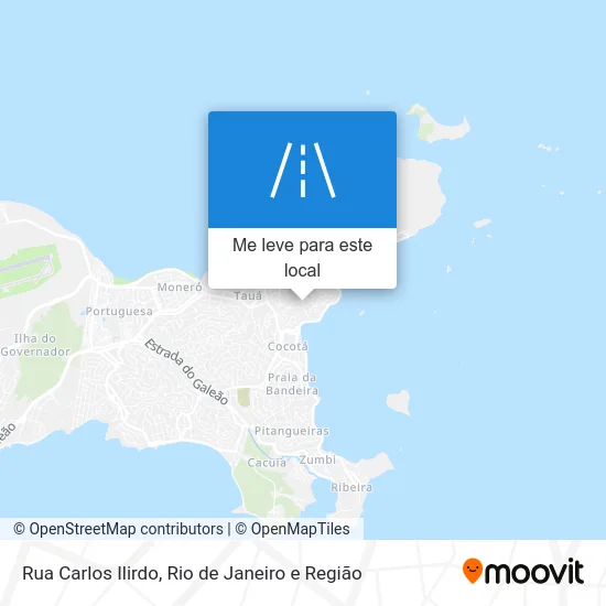 Rua Carlos Ilirdo mapa