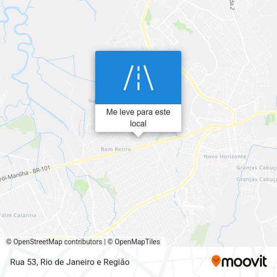Rua 53 mapa