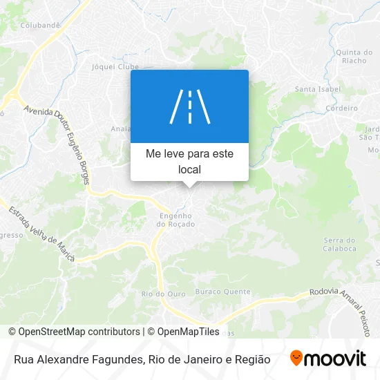 Rua Alexandre Fagundes mapa