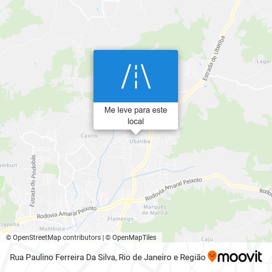 Rua Paulino Ferreira Da Silva mapa