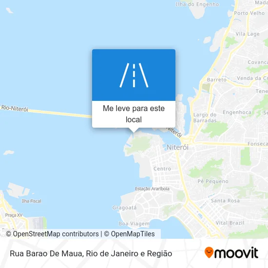 Rua Barao De Maua mapa