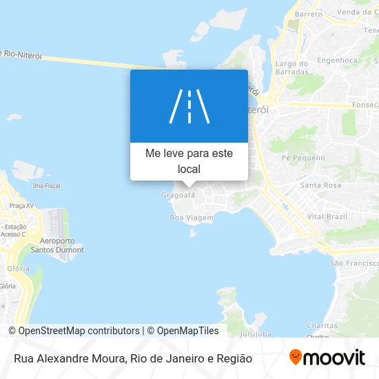 Rua Alexandre Moura mapa