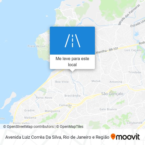 Avenida Luiz Corrêa Da Silva mapa