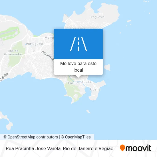 Rua Pracinha Jose Varela mapa