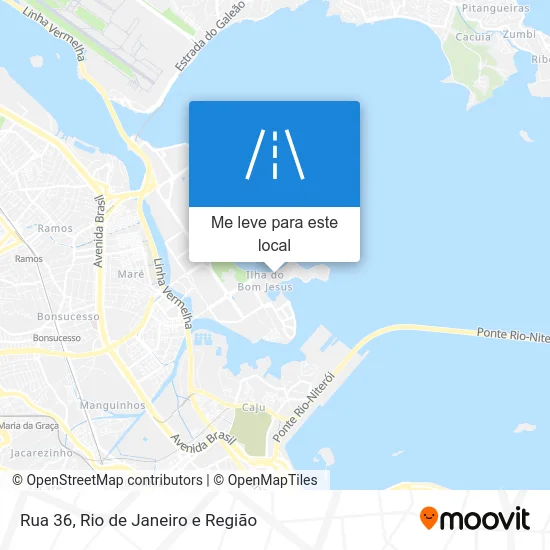 Rua 36 mapa