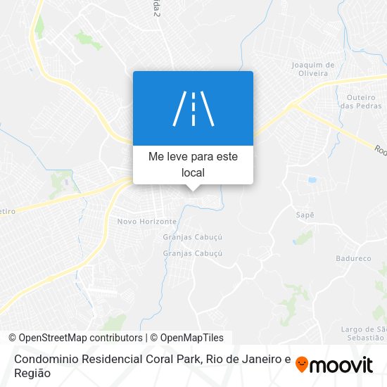 Condominio Residencial Coral Park mapa