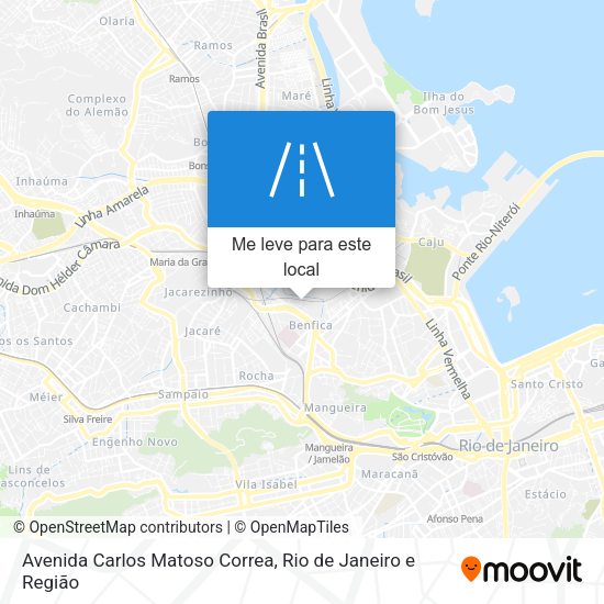 Avenida Carlos Matoso Correa mapa