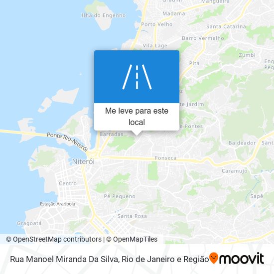 Rua Manoel Miranda Da Silva mapa