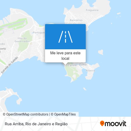 Rua Arriba mapa