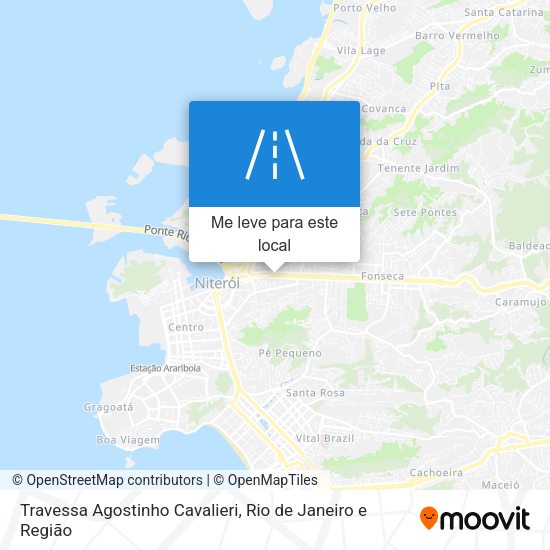 Travessa Agostinho Cavalieri mapa