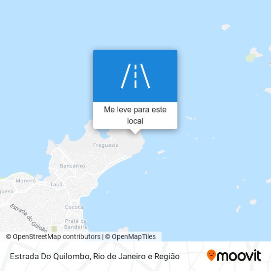 Estrada Do Quilombo mapa