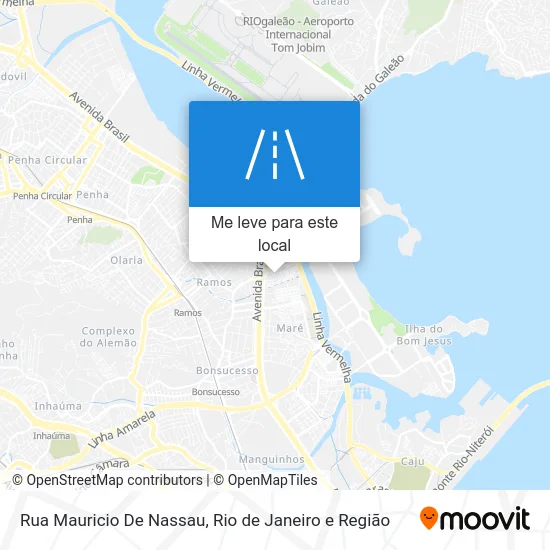 Rua Mauricio De Nassau mapa