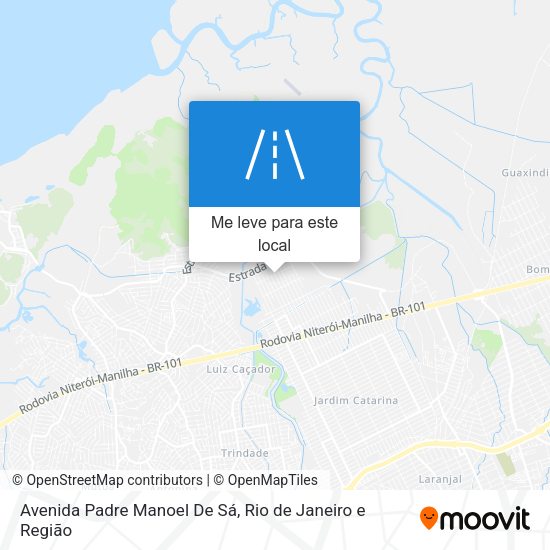 Avenida Padre Manoel De Sá mapa