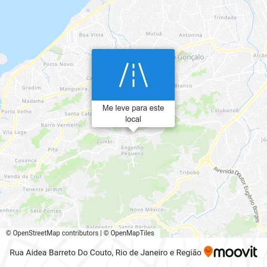 Rua Aidea Barreto Do Couto mapa