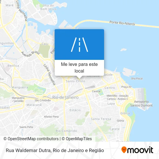 Rua Waldemar Dutra mapa