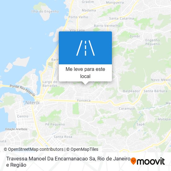 Travessa Manoel Da Encarnanacao Sa mapa