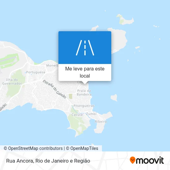 Rua Ancora mapa