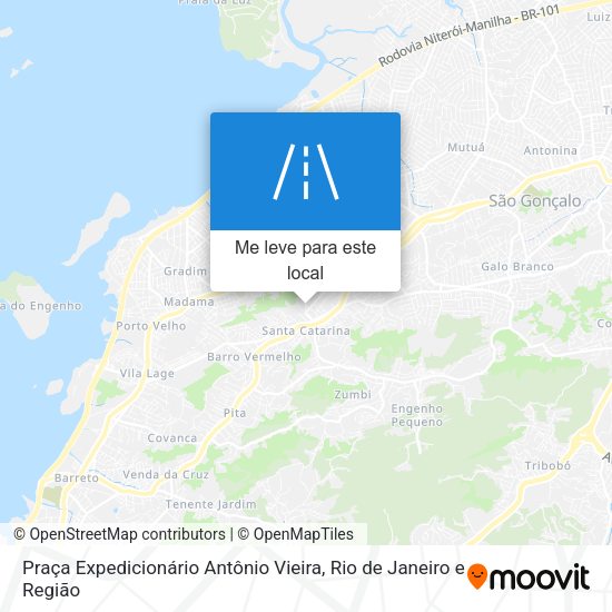 Praça Expedicionário Antônio Vieira mapa