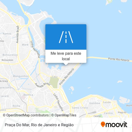 Praça Do Mar mapa