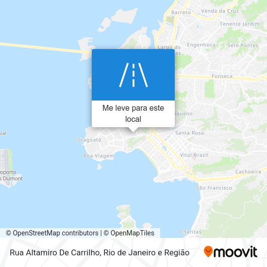 Rua Altamiro De Carrilho mapa