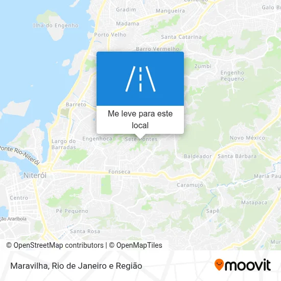 Maravilha mapa