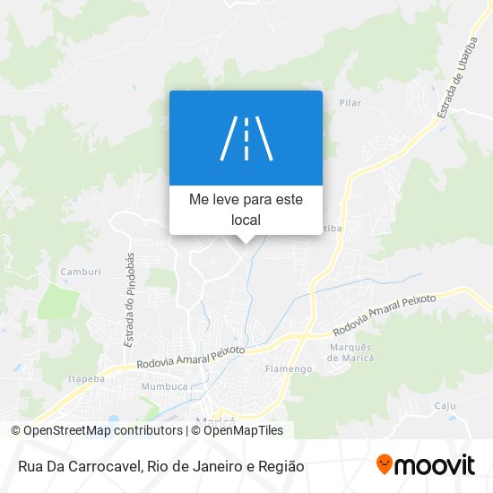 Rua Da Carrocavel mapa