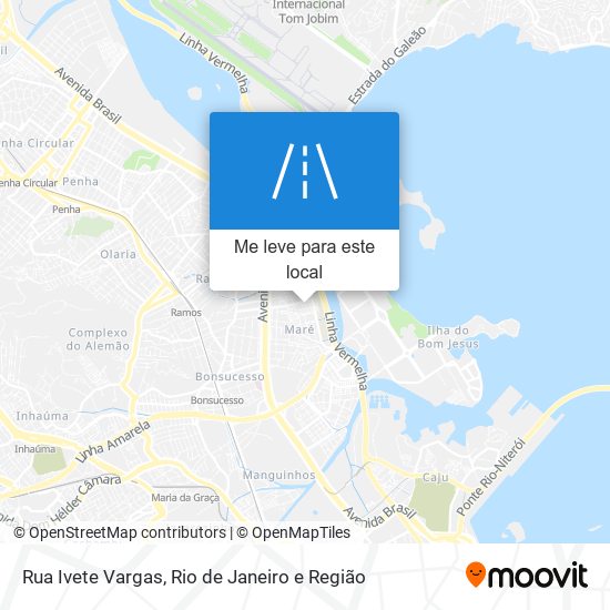 Rua Ivete Vargas mapa