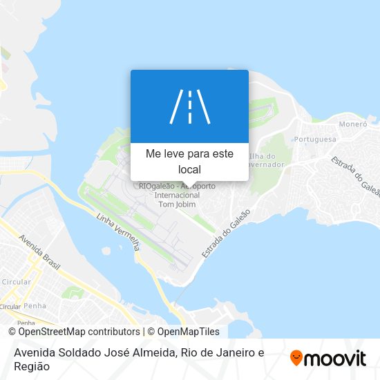 Avenida Soldado José Almeida mapa