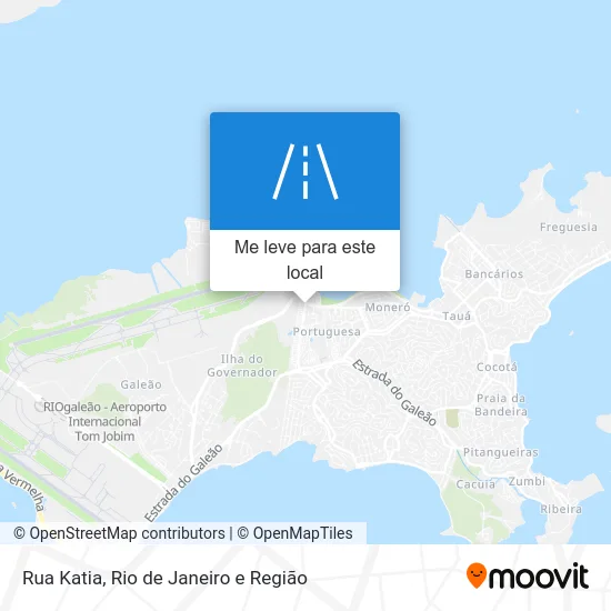 Rua Katia mapa