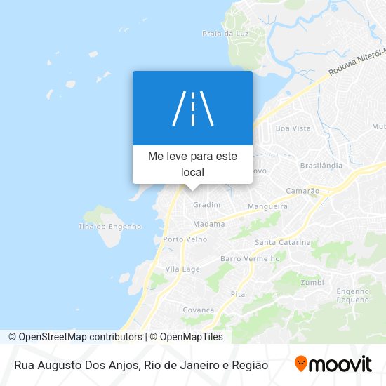 Rua Augusto Dos Anjos mapa