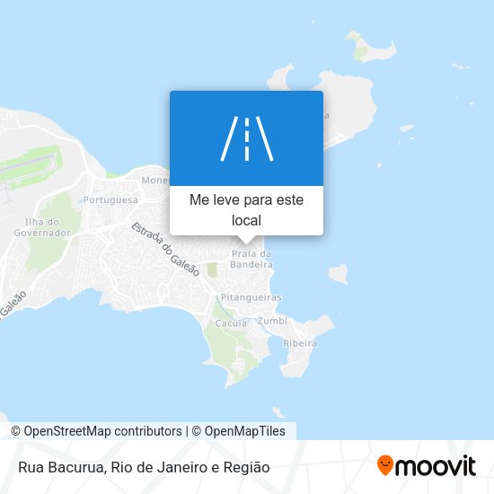 Rua Bacurua mapa