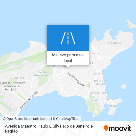 Avenida Maestro Paulo E Silva mapa