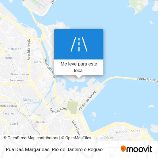 Rua Das Margaridas mapa