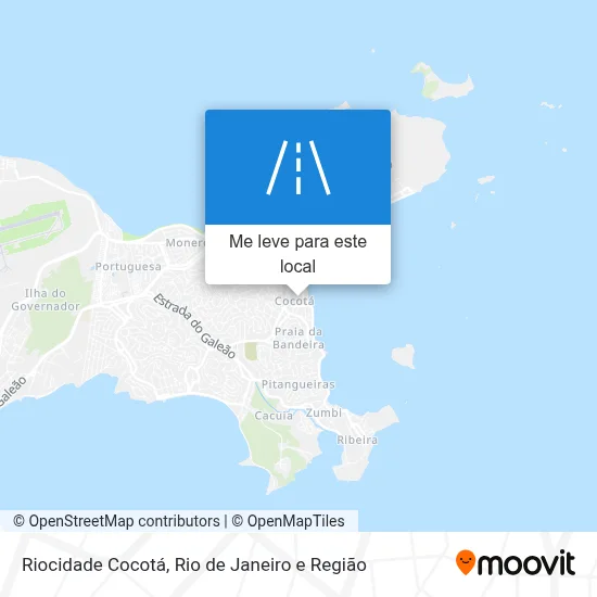 Riocidade Cocotá mapa