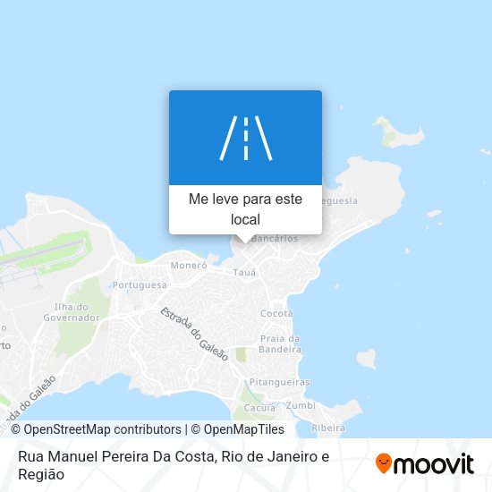 Rua Manuel Pereira Da Costa mapa