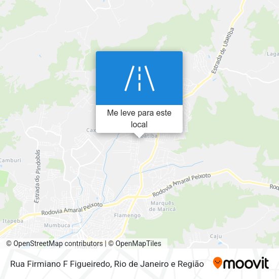 Rua Firmiano F Figueiredo mapa