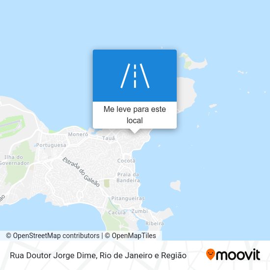 Rua Doutor Jorge Dime mapa